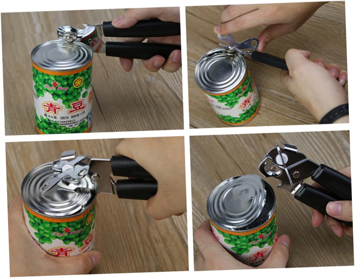 Zerodeko Multi-Use Can Opener Bottle Opener Key Chain Tool