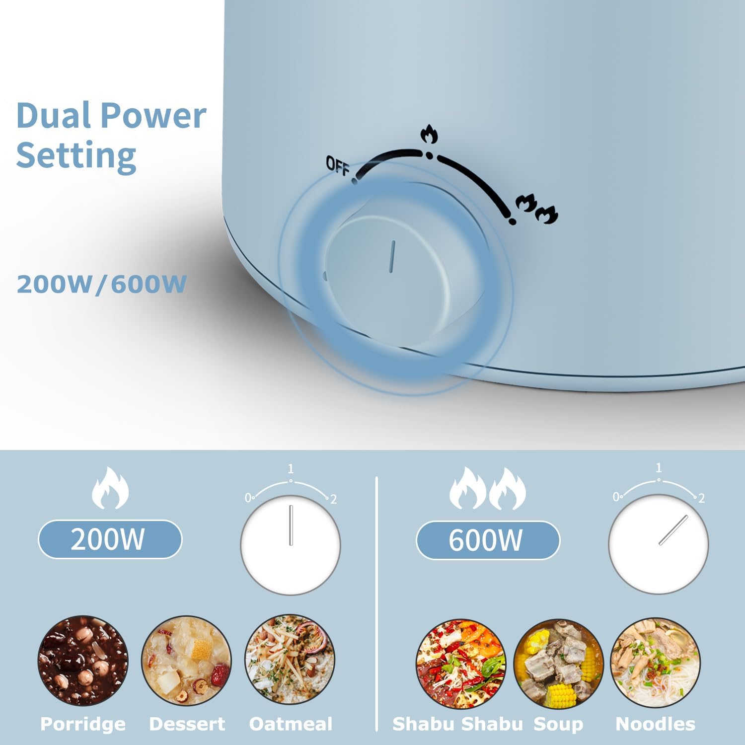 Topwit Multi-Use Electric Hot Pot with Steamer