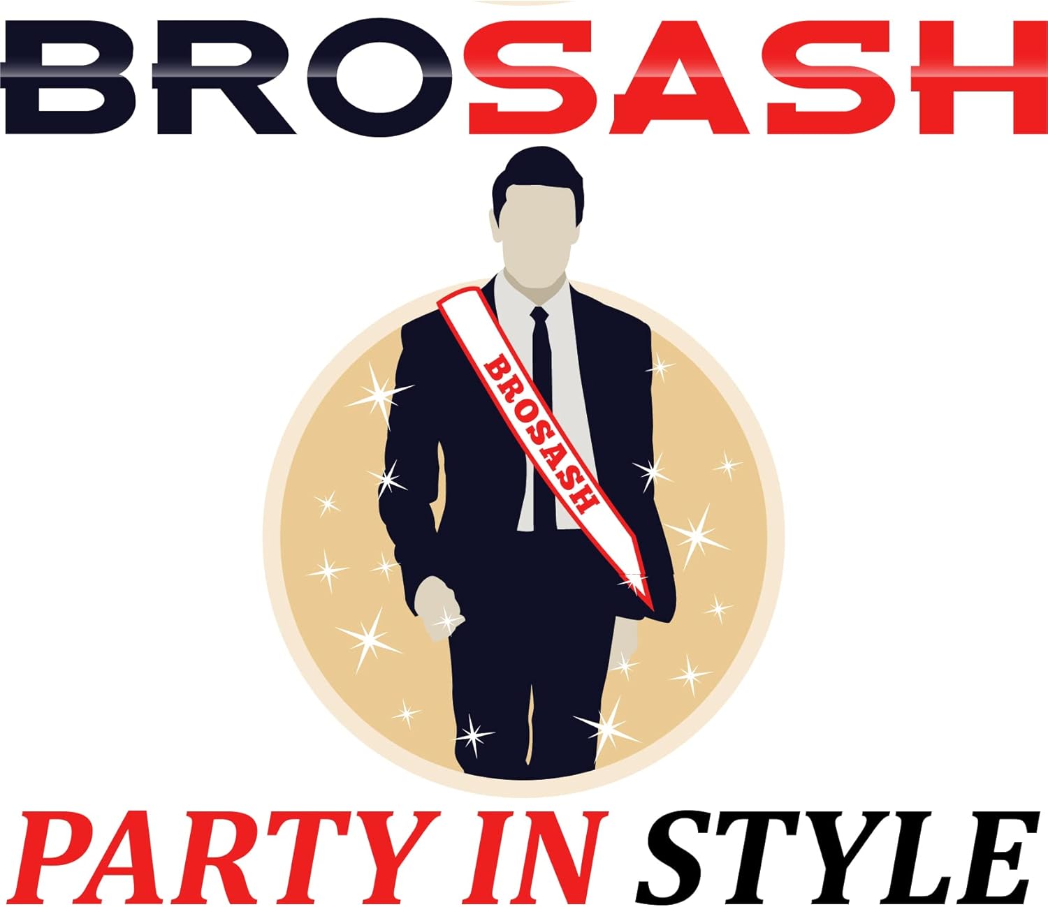 Bachelor Party Captains Hat Glasses Sash Set