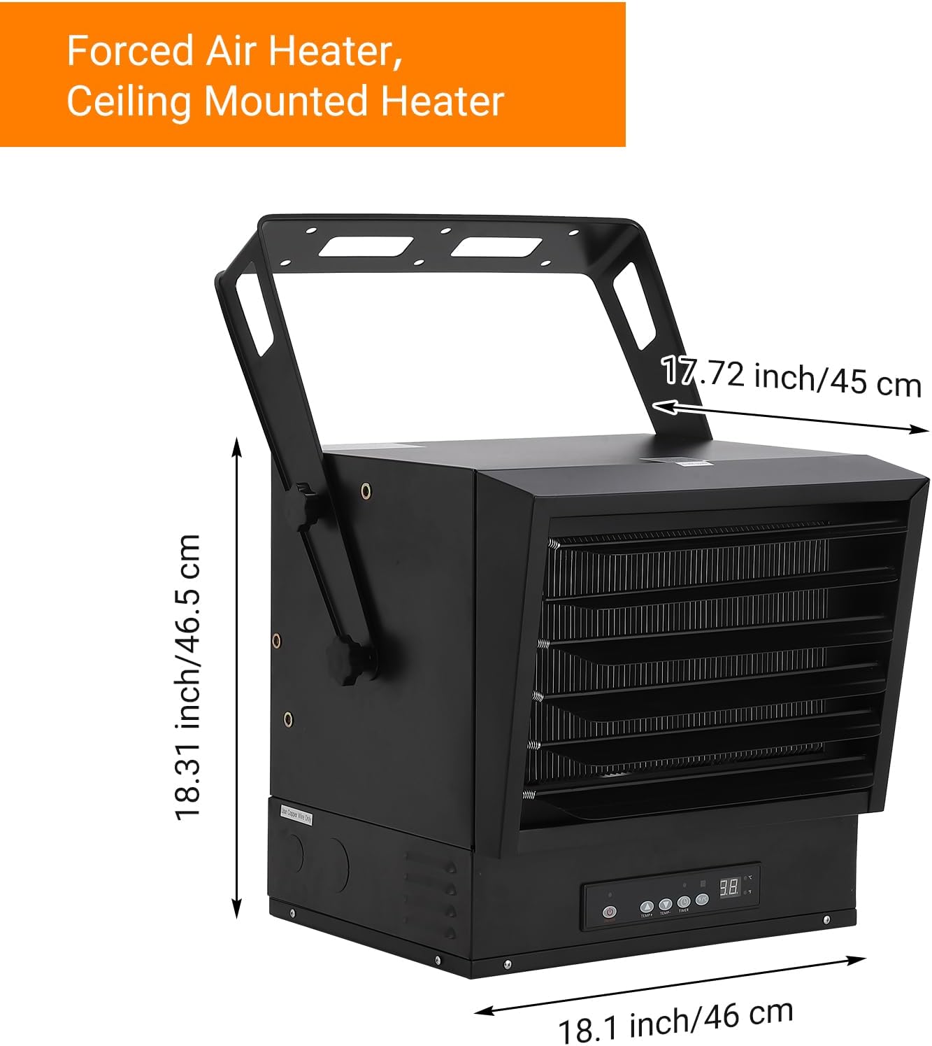 GarveeTech 10000W Garage Heater with Remote and Timer