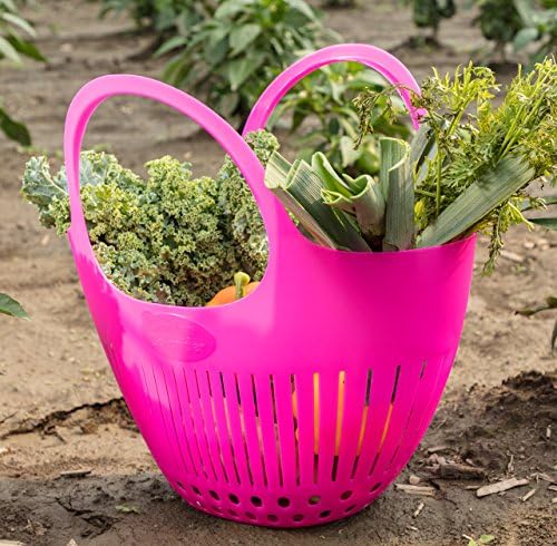 Hutzler Garden Colander Pink