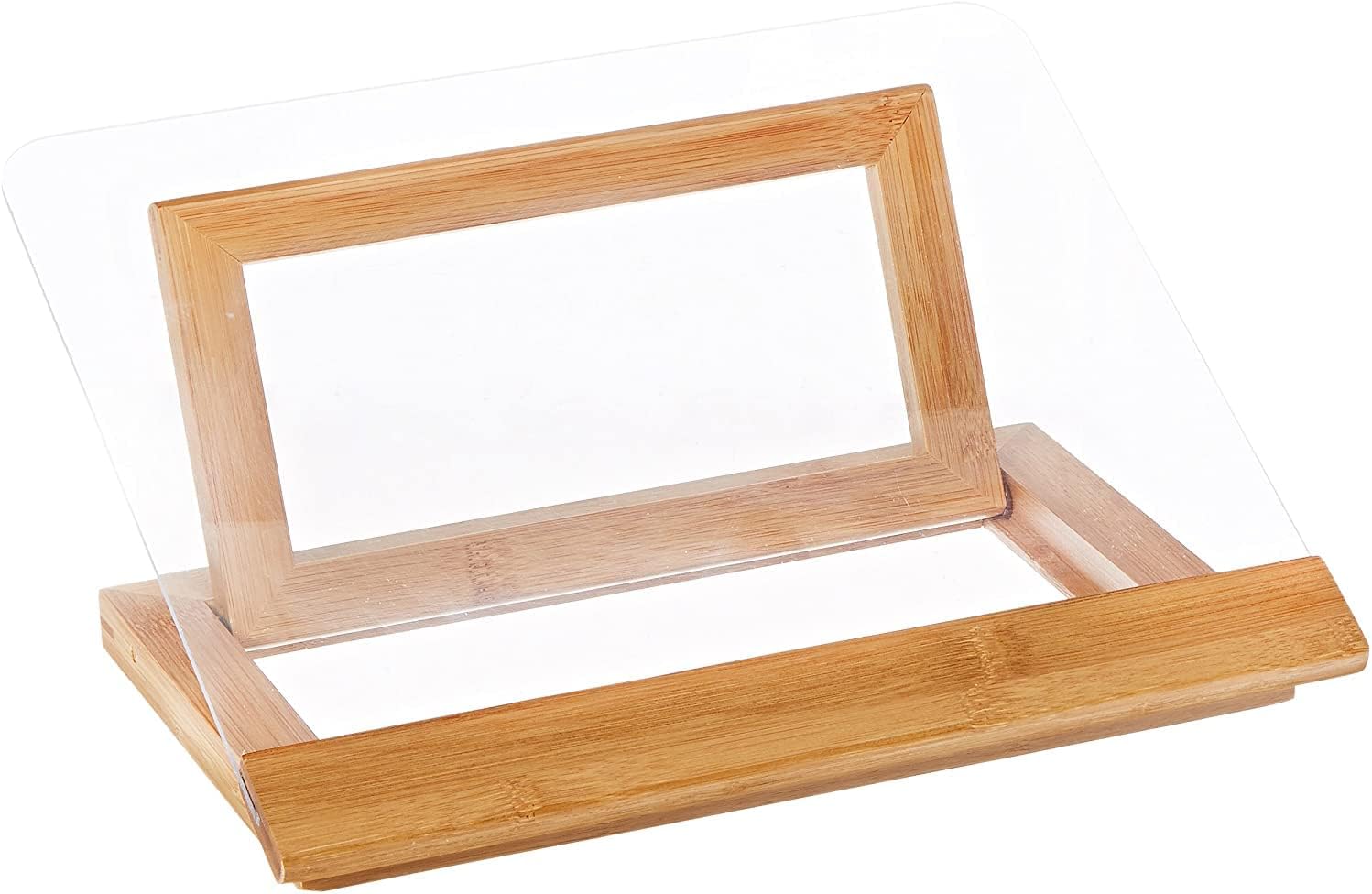 Lipper International Bamboo Wood Cookbook Stand
