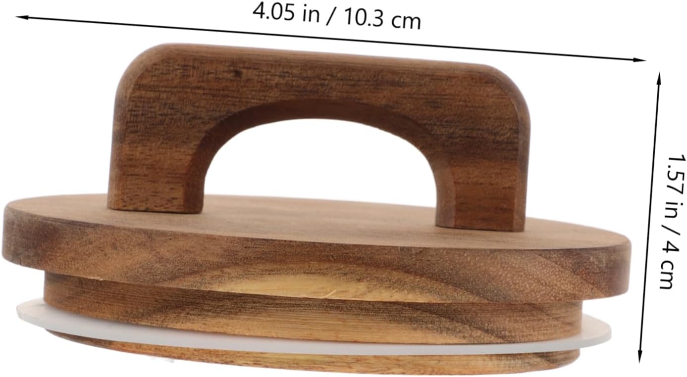 Wooden Lid Storage Jar Multipurpose Canning Covers