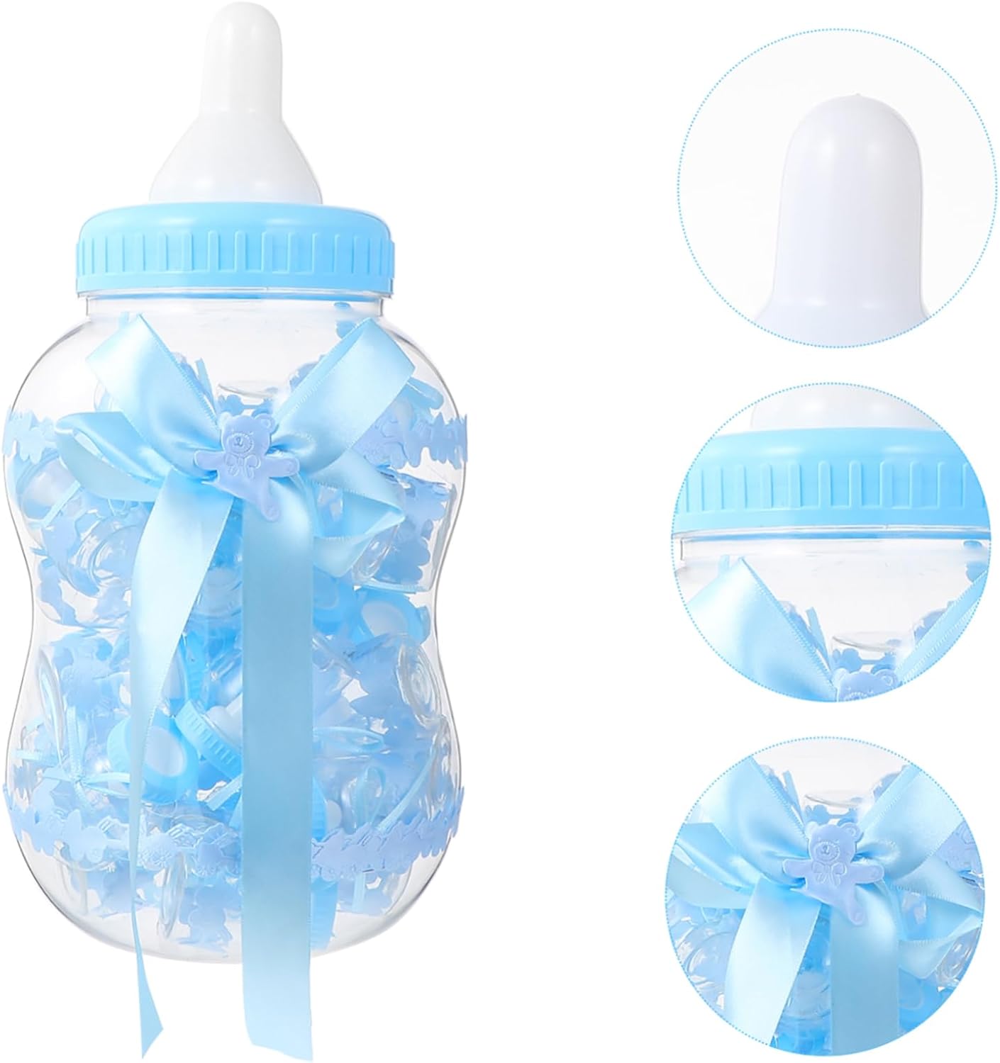31pcs Milk Bottle Candy Server Set for Parties and Weddings