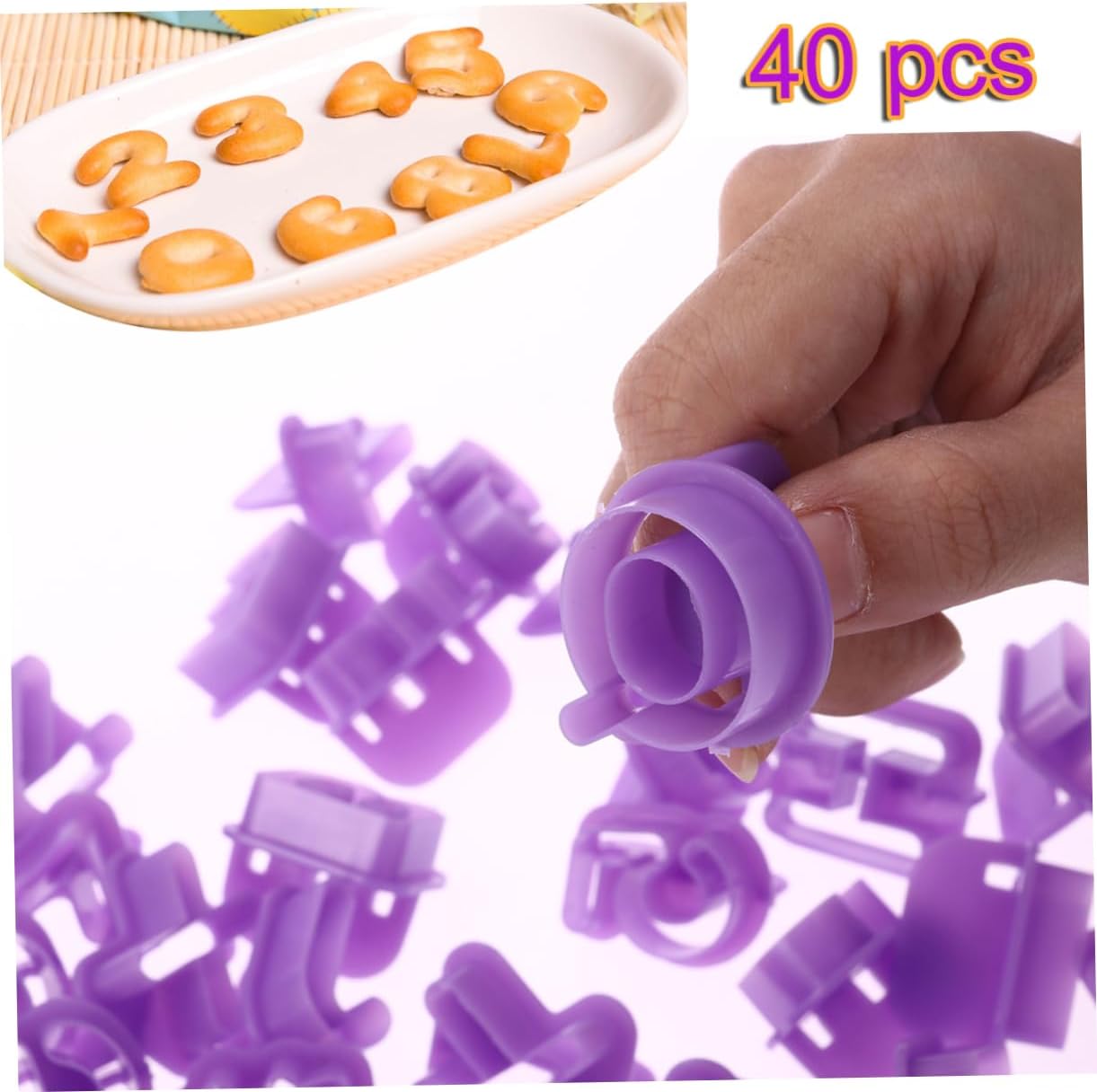 Alipis 120 Pcs Cookie Cutters Baking Molds