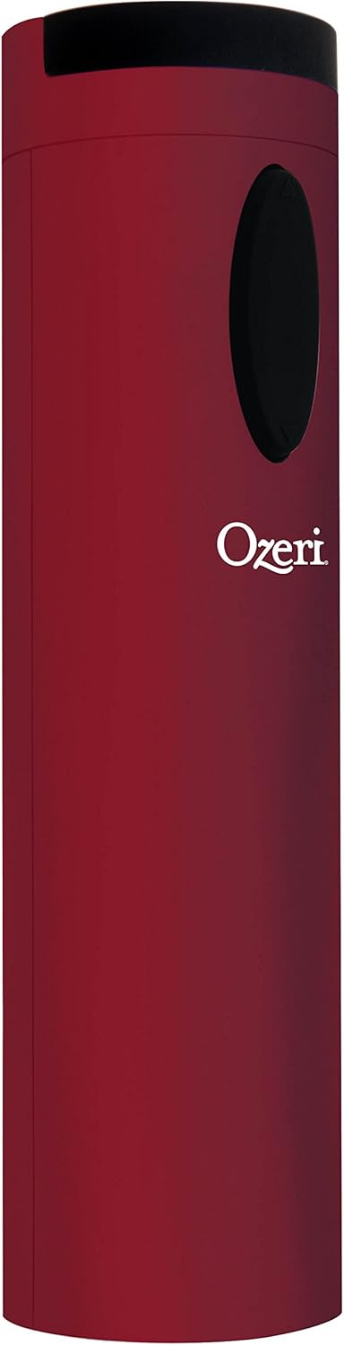 Ozeri Fascina Electric Wine Bottle Opener Red