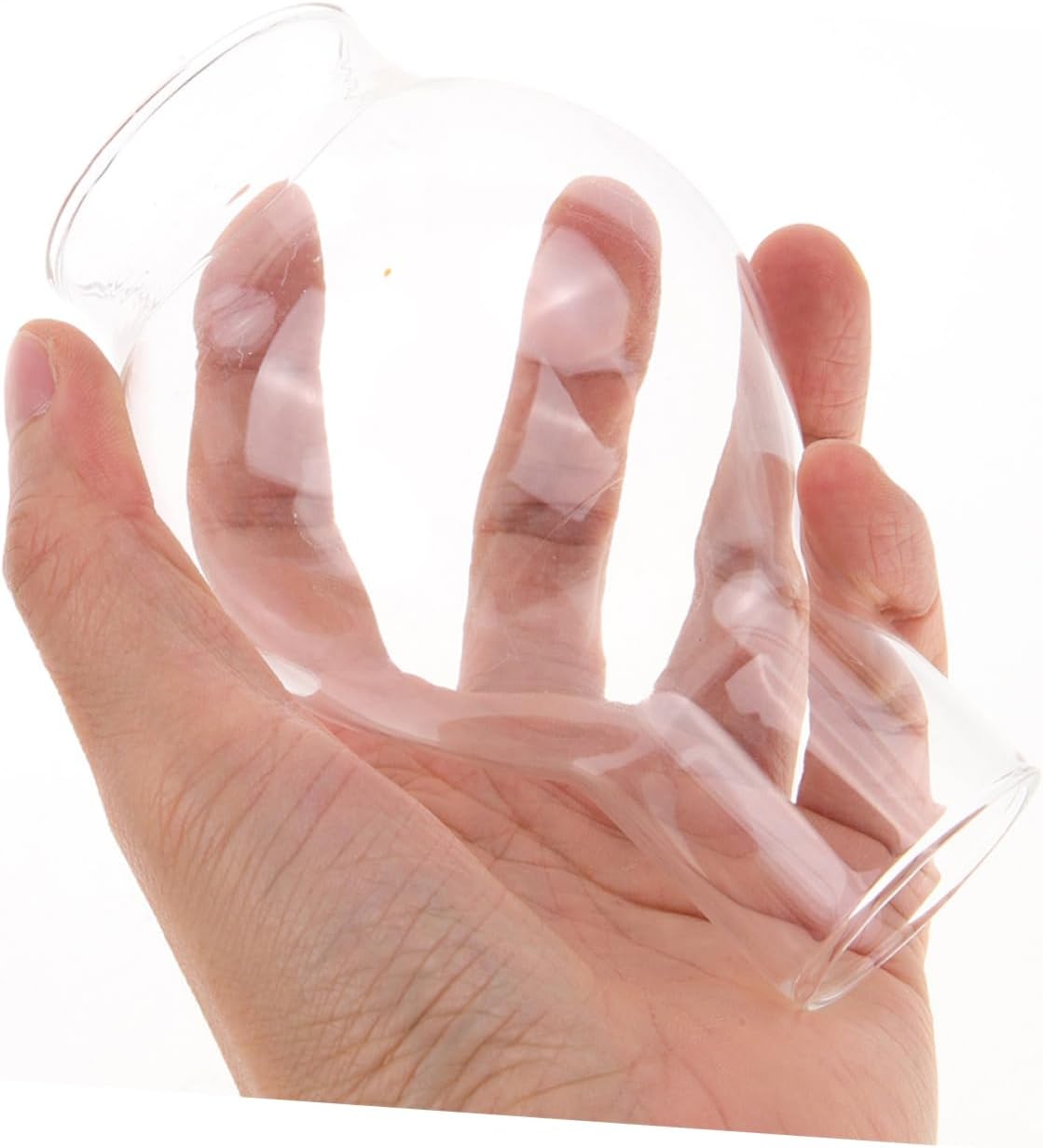 2pcs Glass Candle Sleeve Windproof Chimney Shade for Jar Candles