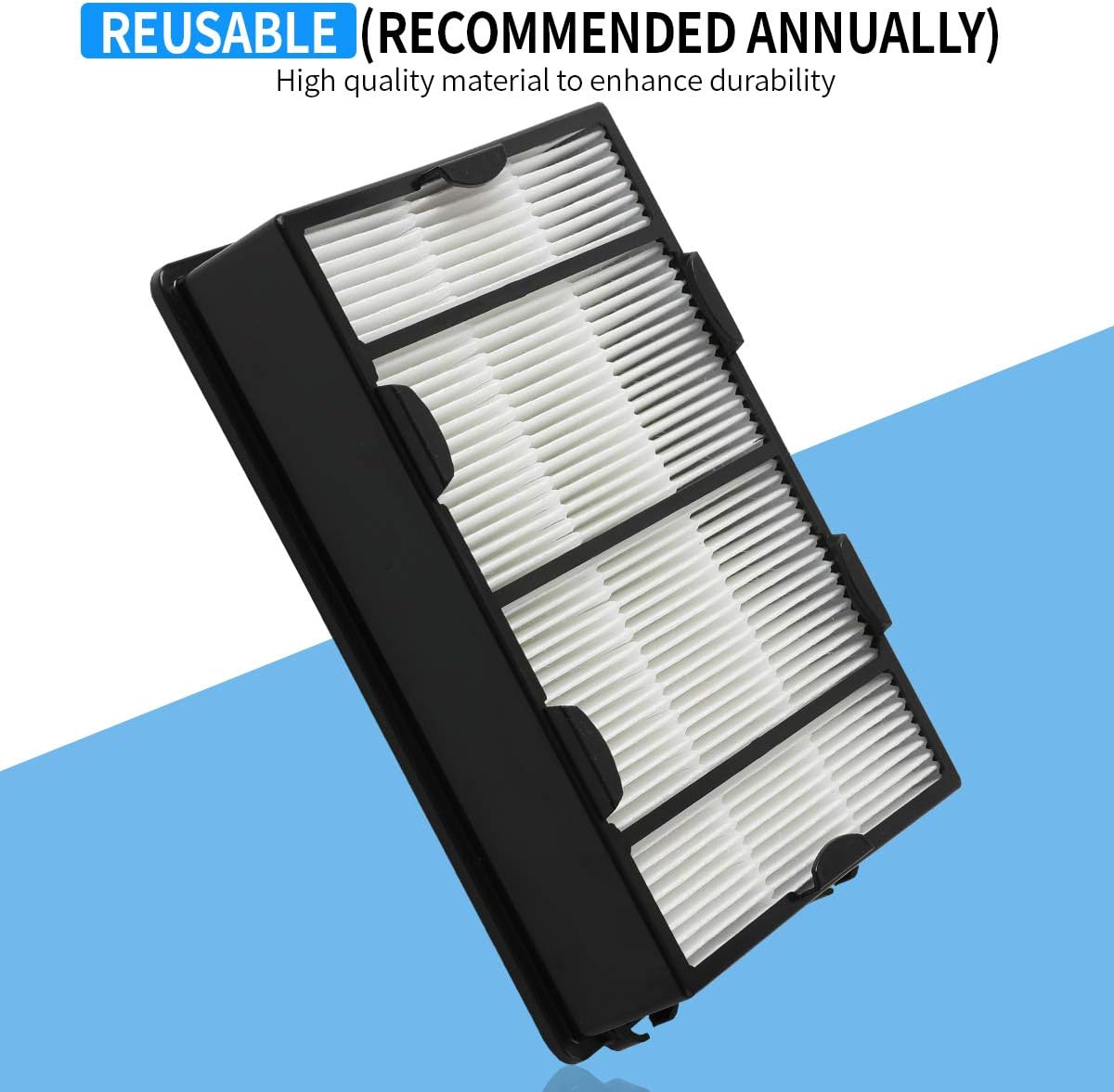 True HEPA Filter B 4 Pack Carbon Pre Filter 4 Pack for Holmes HAPF600 HAPF600D HAPF600D-U2