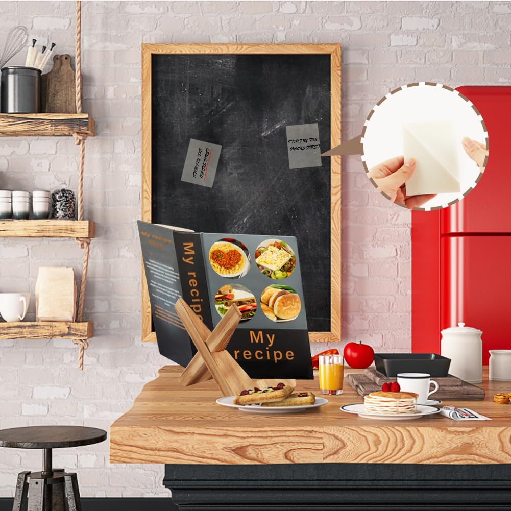 Wooden Cookbook Stand with Adjustable Angle