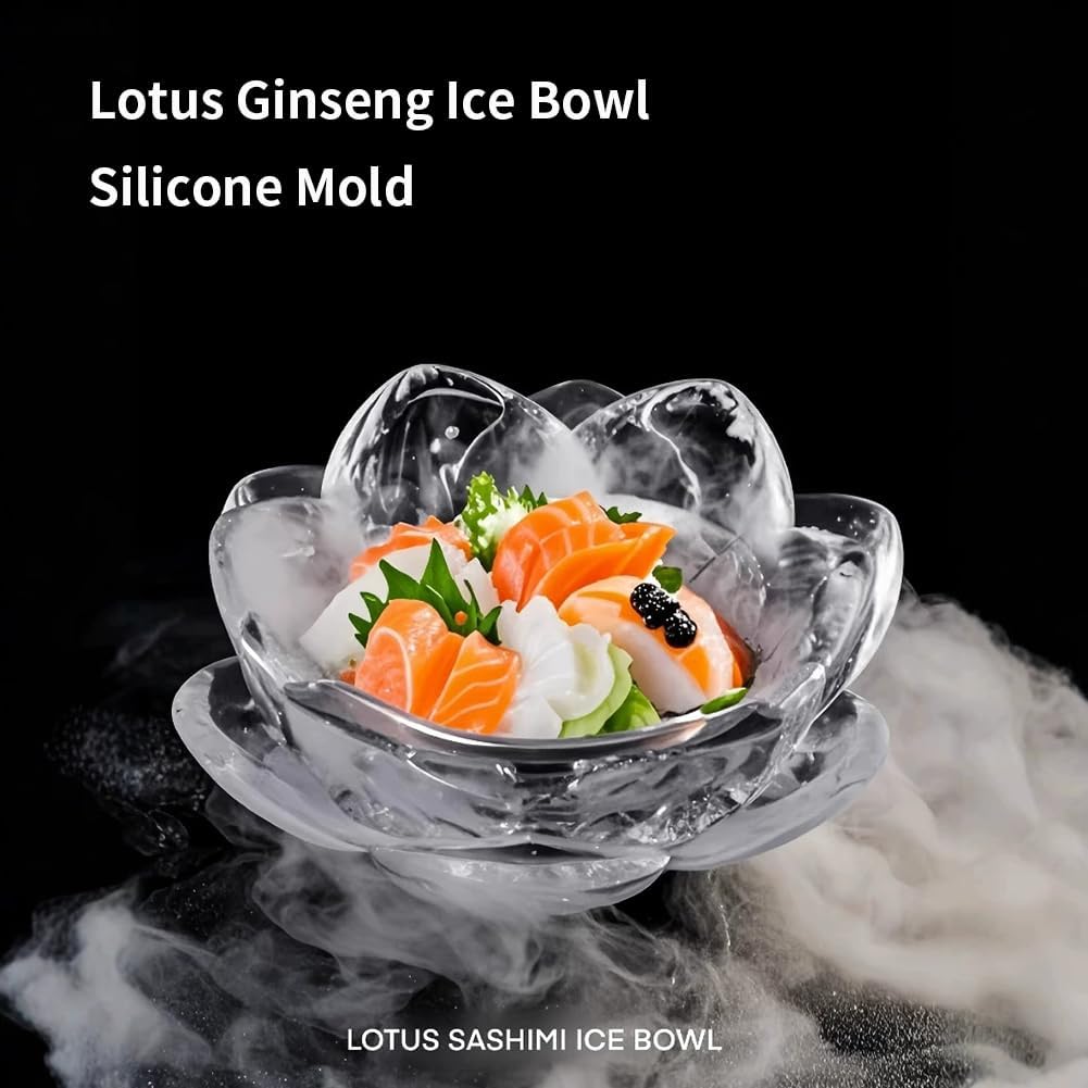 Lotus Shape Silicone Mold for DIY Resin Crafts