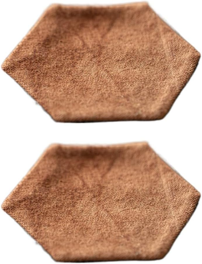 2pcs Fabric Coasters for Drinks Heat Resistant