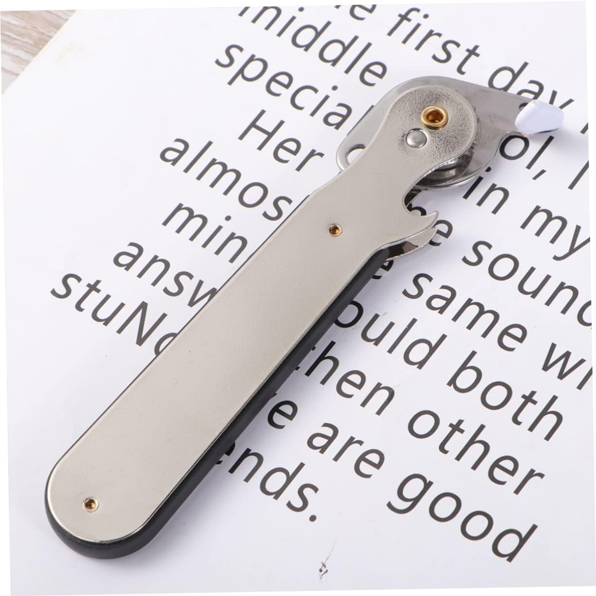 KICHOUSE Electric Can Opener with Grip Comfort