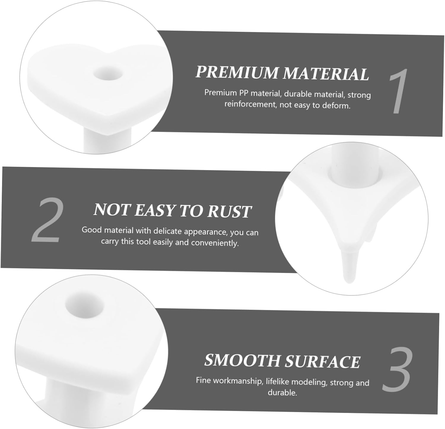 Cabilock 20 Pcs Manual Coconut Hole Puncher Kit