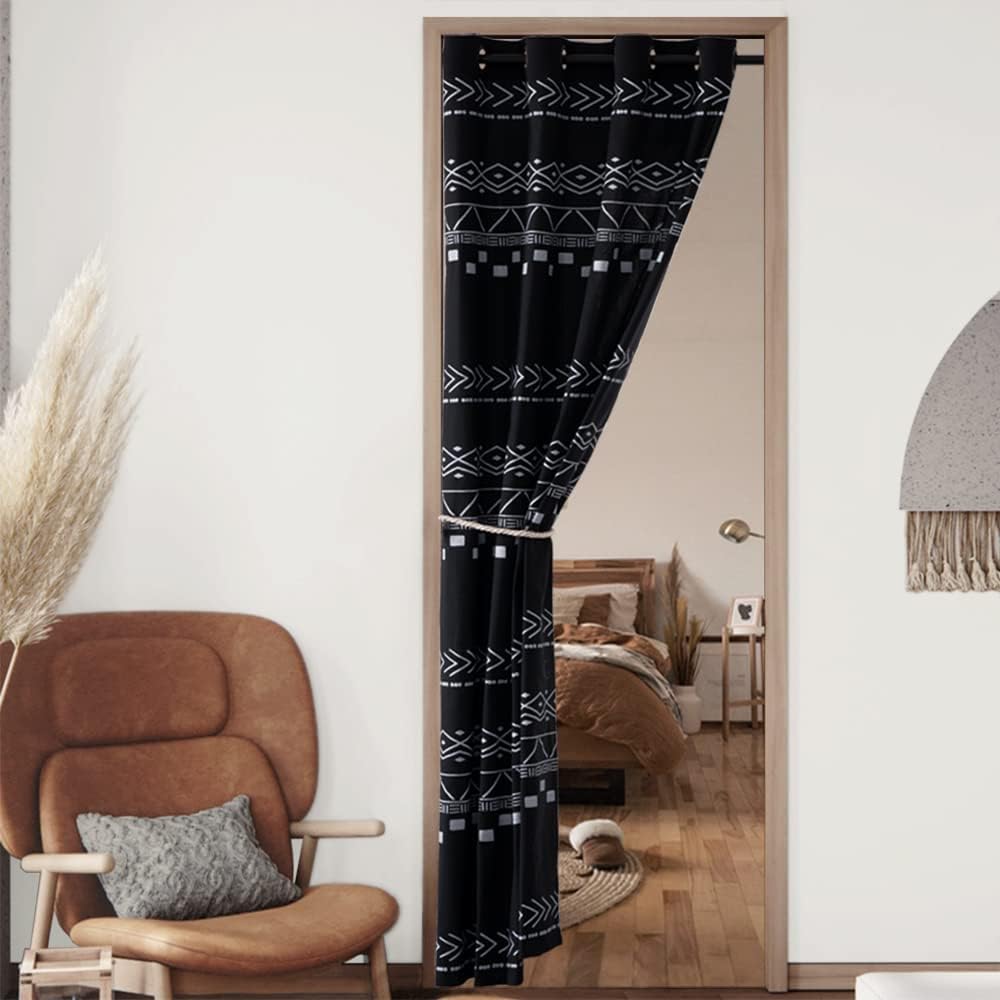 XTMYI Door Curtains 80 Inch Blackout Privacy Panel