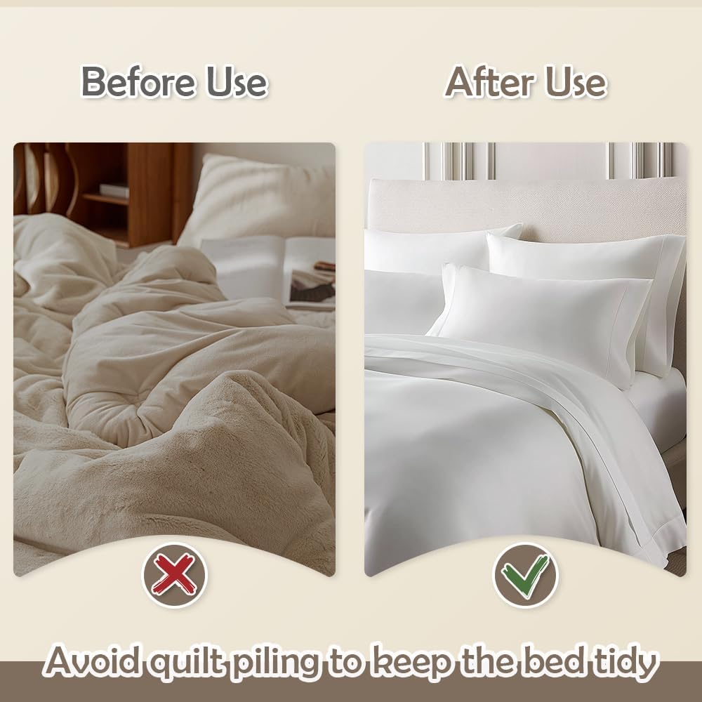 8 Pair Duvet Comforter Clips for Secure Fit