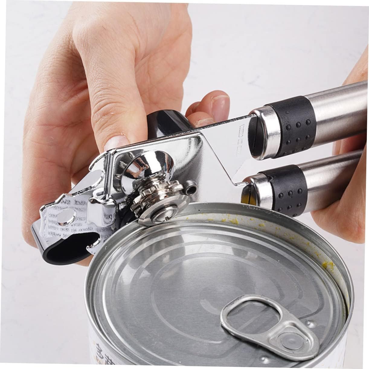 GRIRIW 1Pc Stainless Steel Can Opener and Bottle Opener