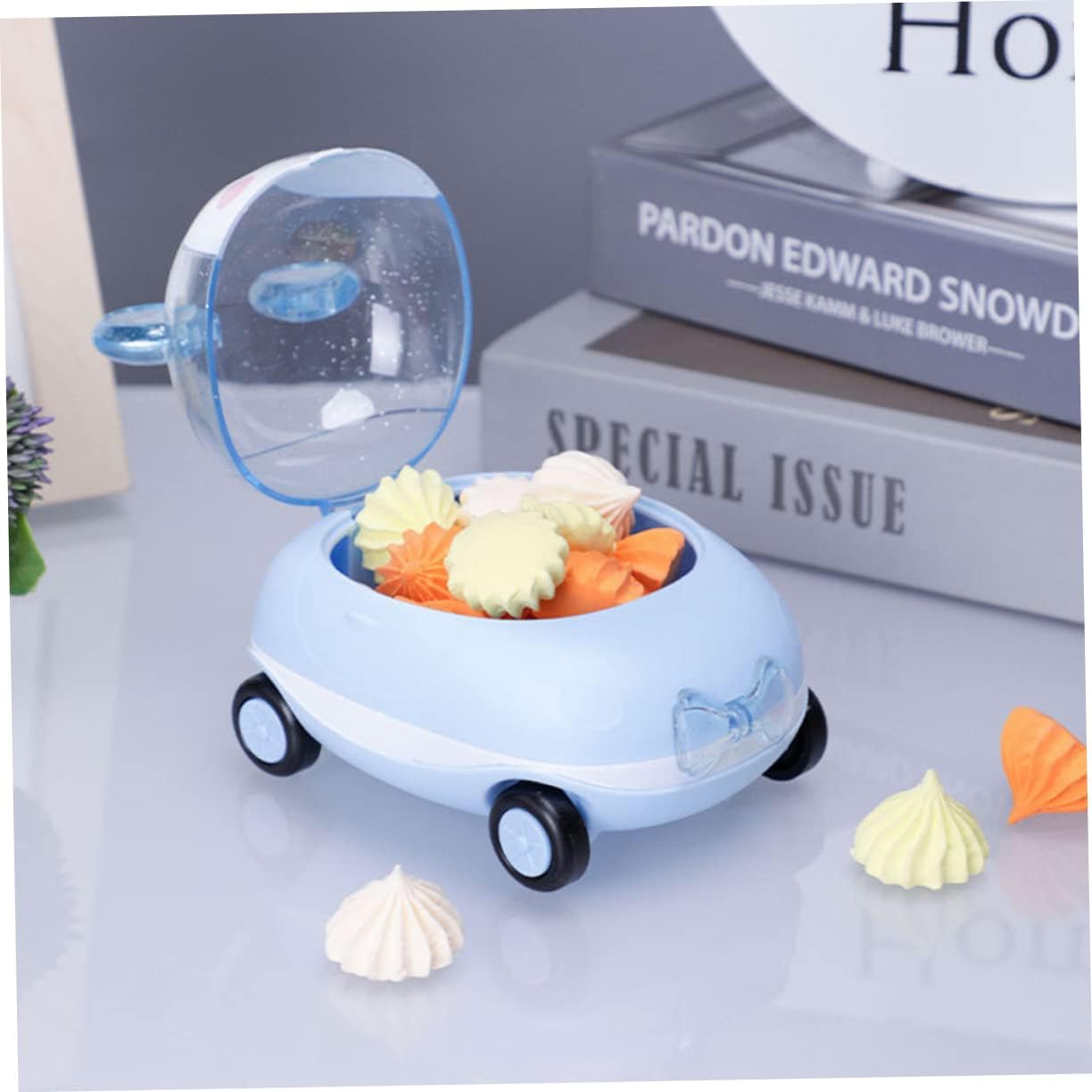 Adorable Cartoon Car Candy Container for Birthday Parties Showers and Celebrations