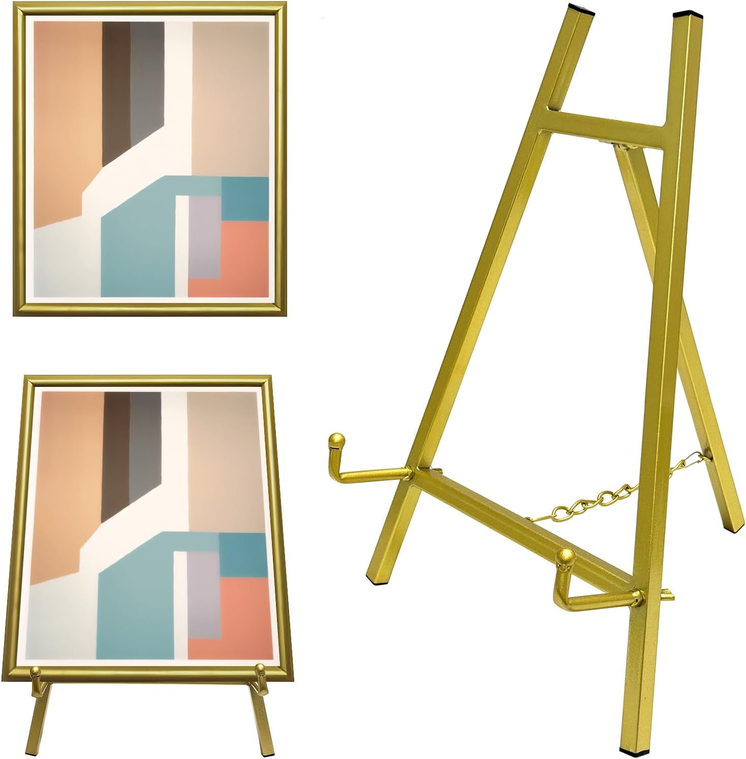 Iron Easel Stand for Display and Home Decor