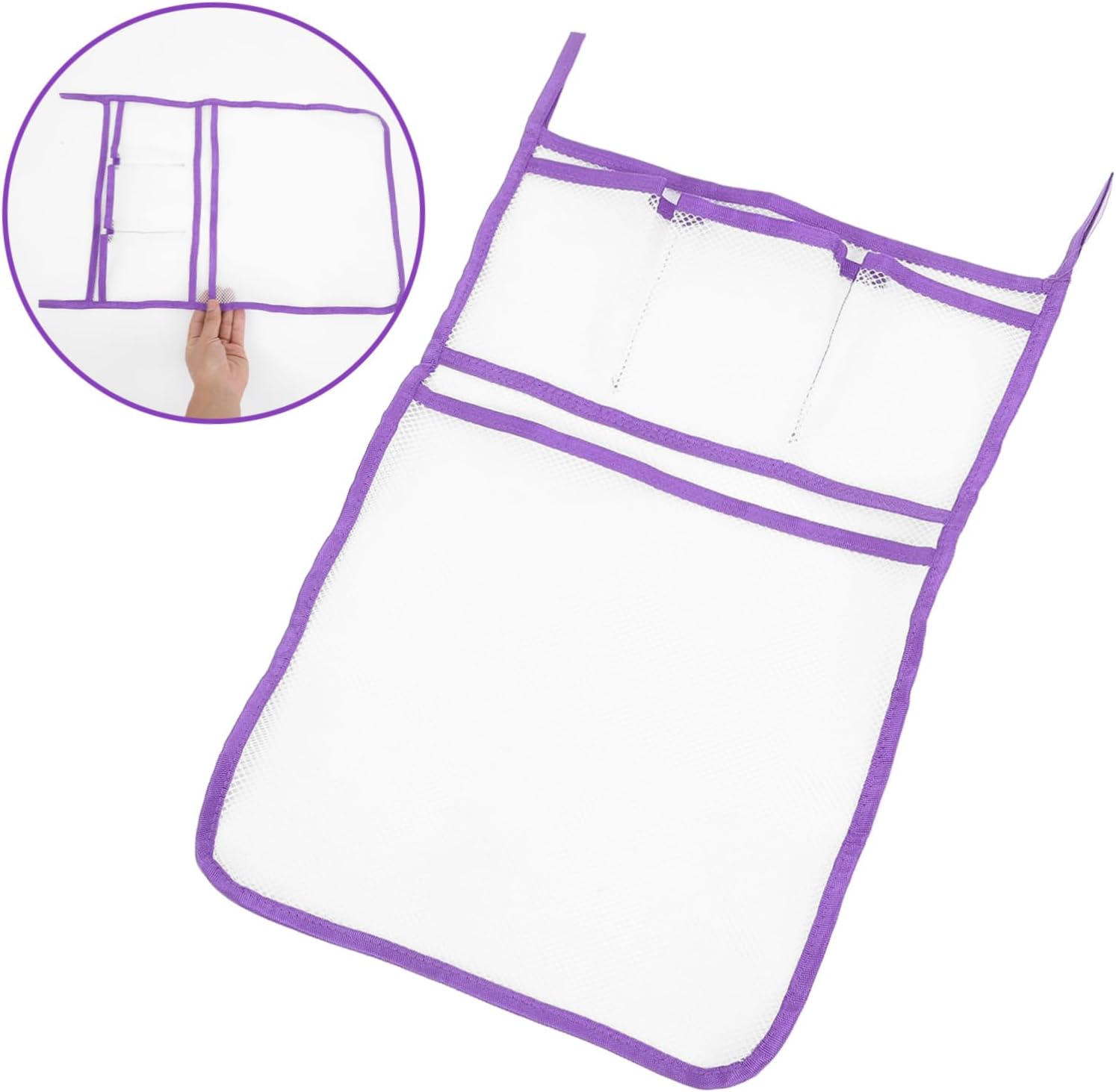DECHOUS Bathroom Hanging Organizer Mesh Storage Bag