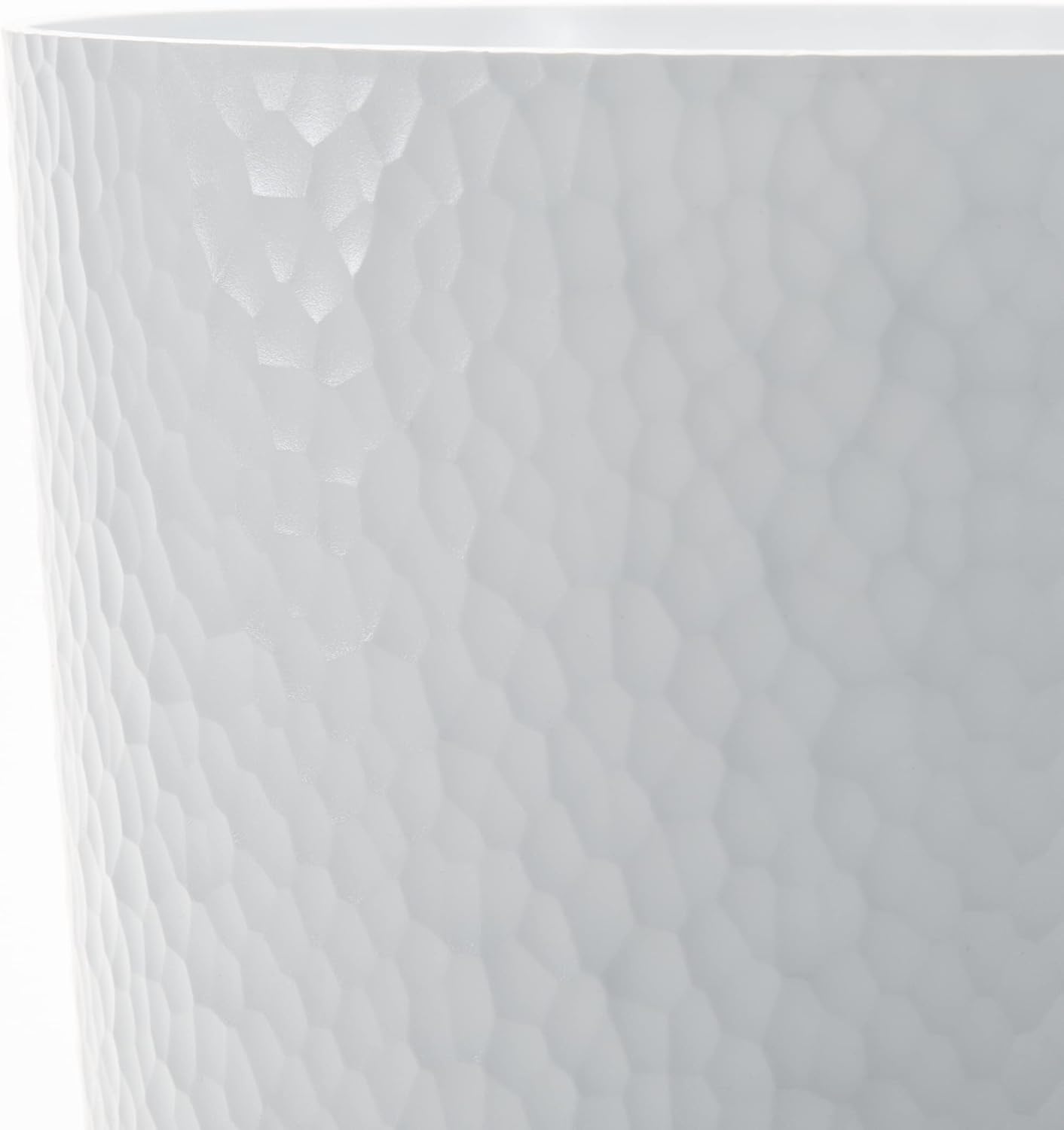 Bath Bliss Hammered Design 10 Liter Trash Can