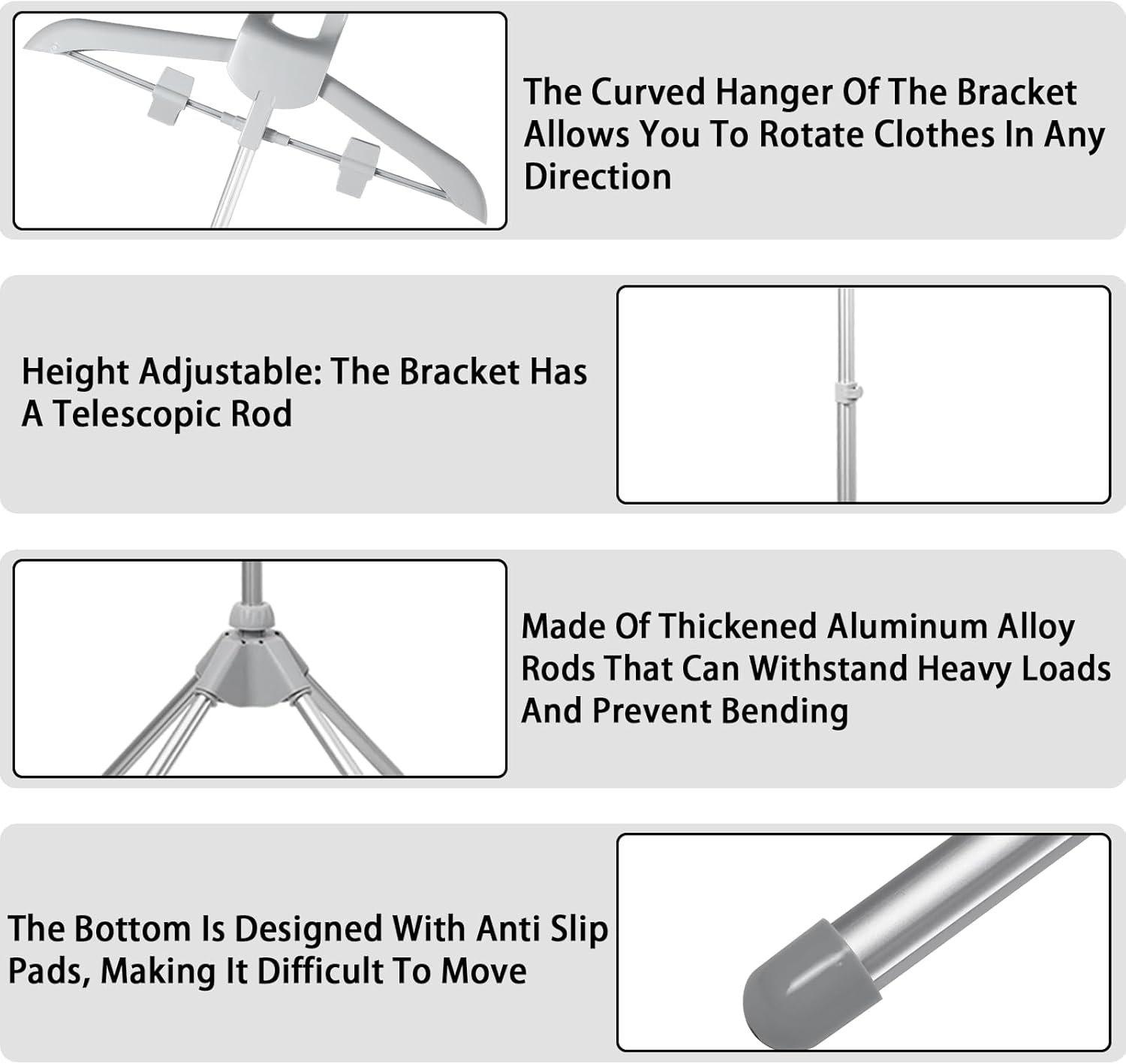 Garment Steamer Hanger with Ironing Glove and Stand