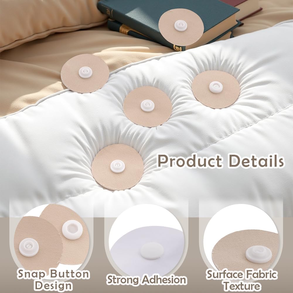 8 Pair Duvet Comforter Clips for Secure Fit