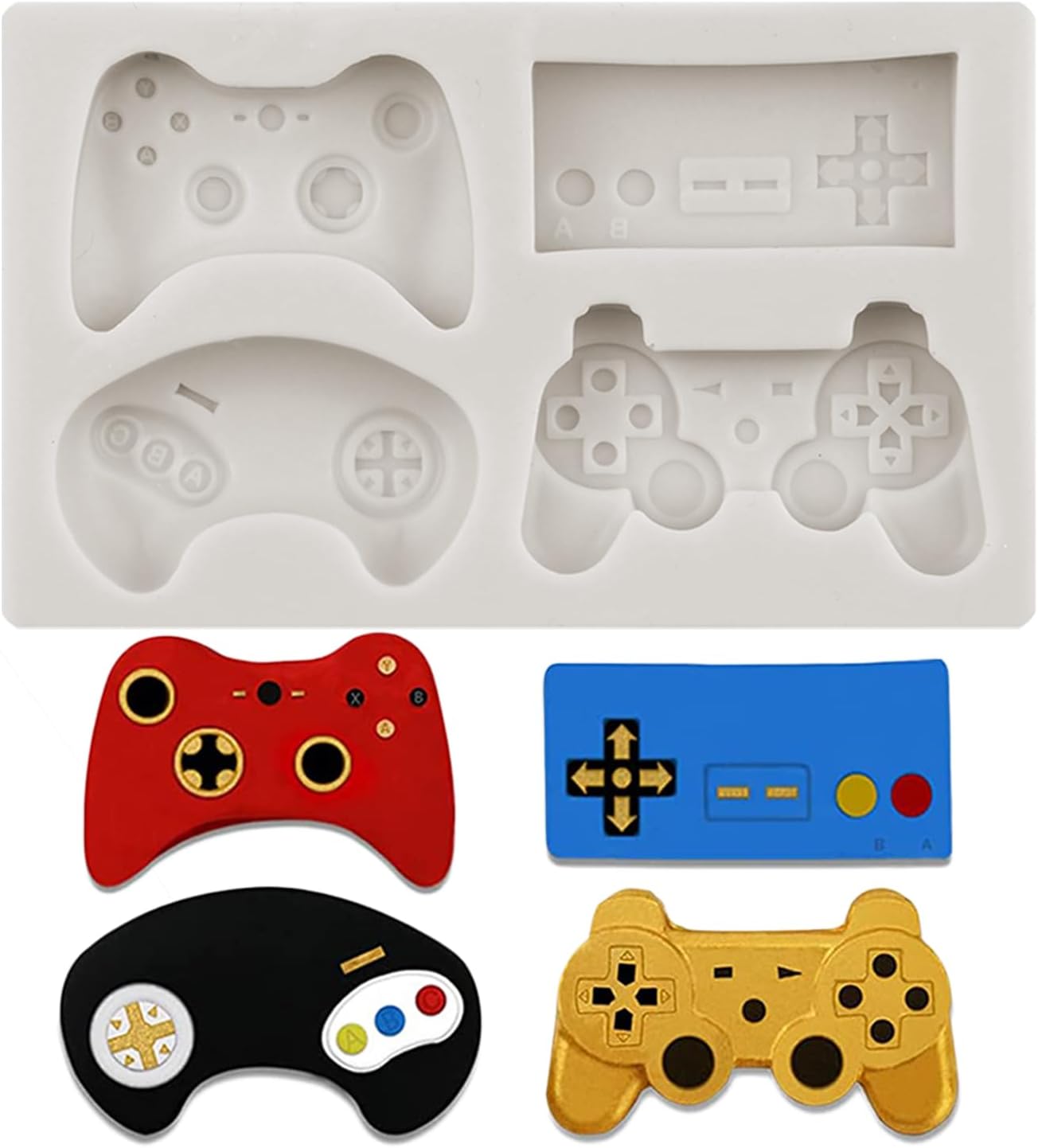 Game Controller Silicone Fondant Mold Set