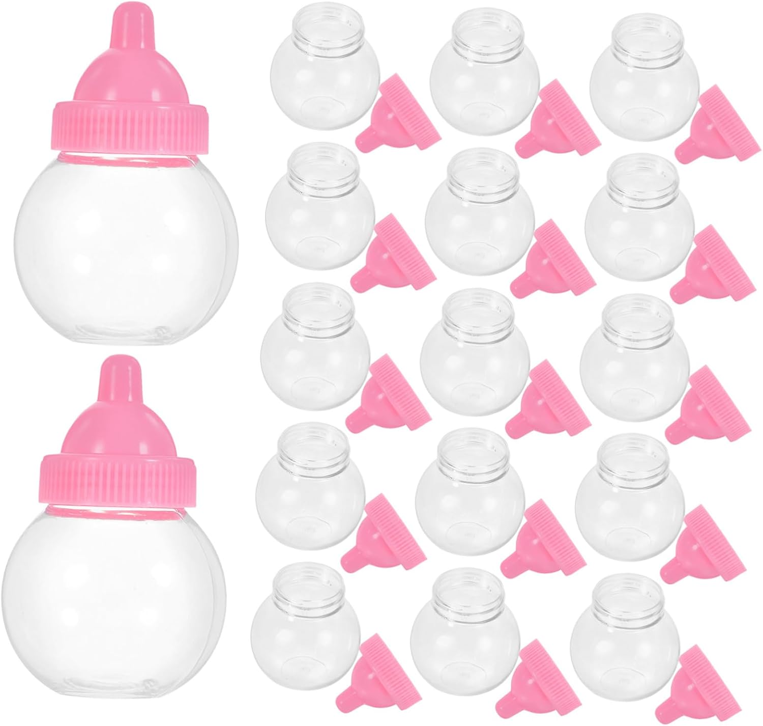 20pcs Novelty Bulb Candy Container for Party Favors