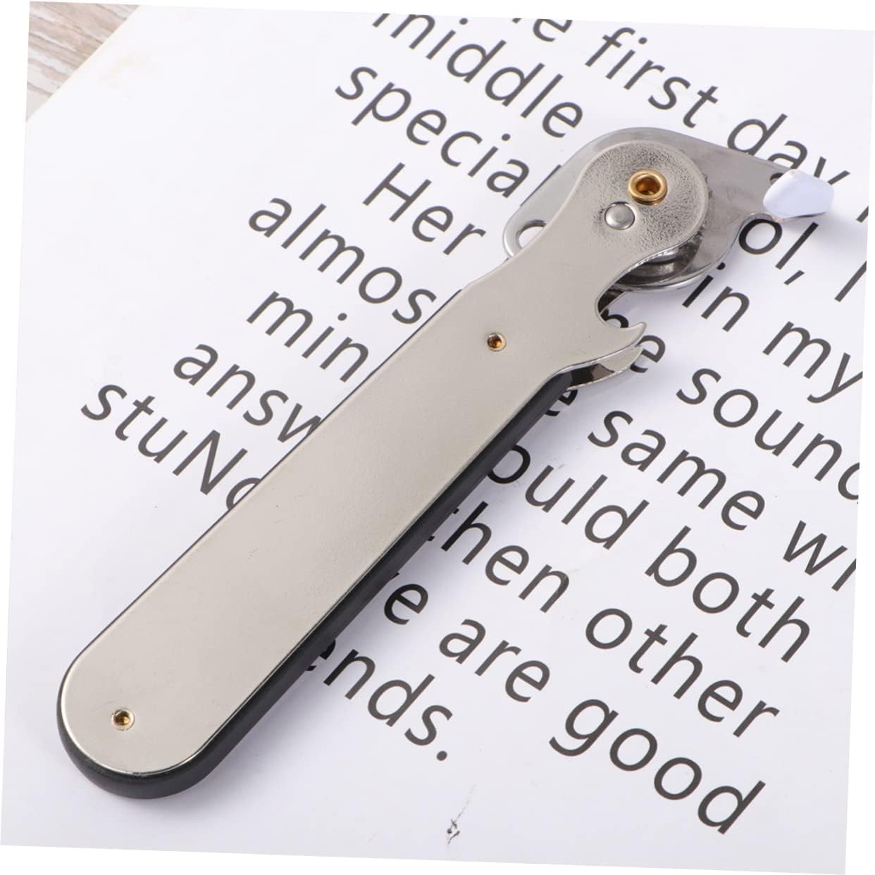 DECHOUS 2pcs Manual Can Opener Bottle Opener Set