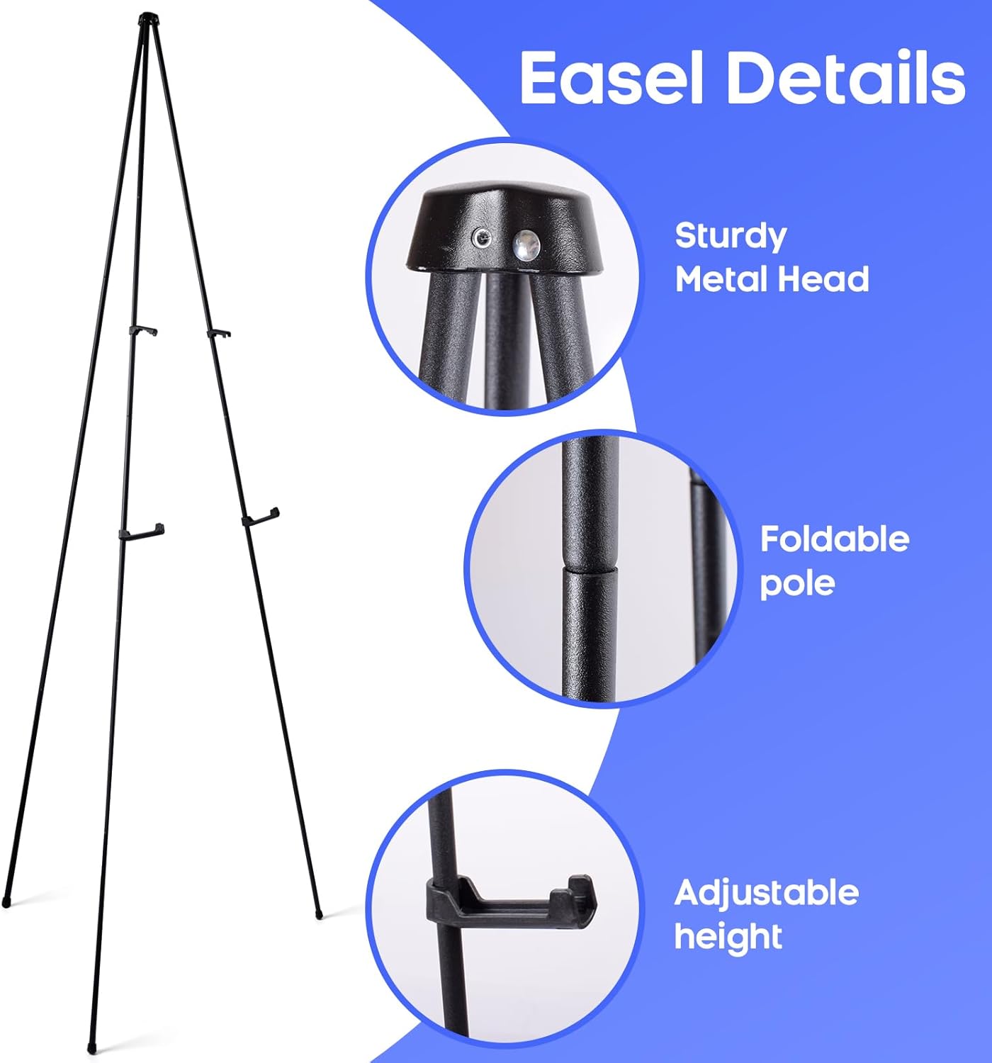 Portable Easel Stand for Posters and Art