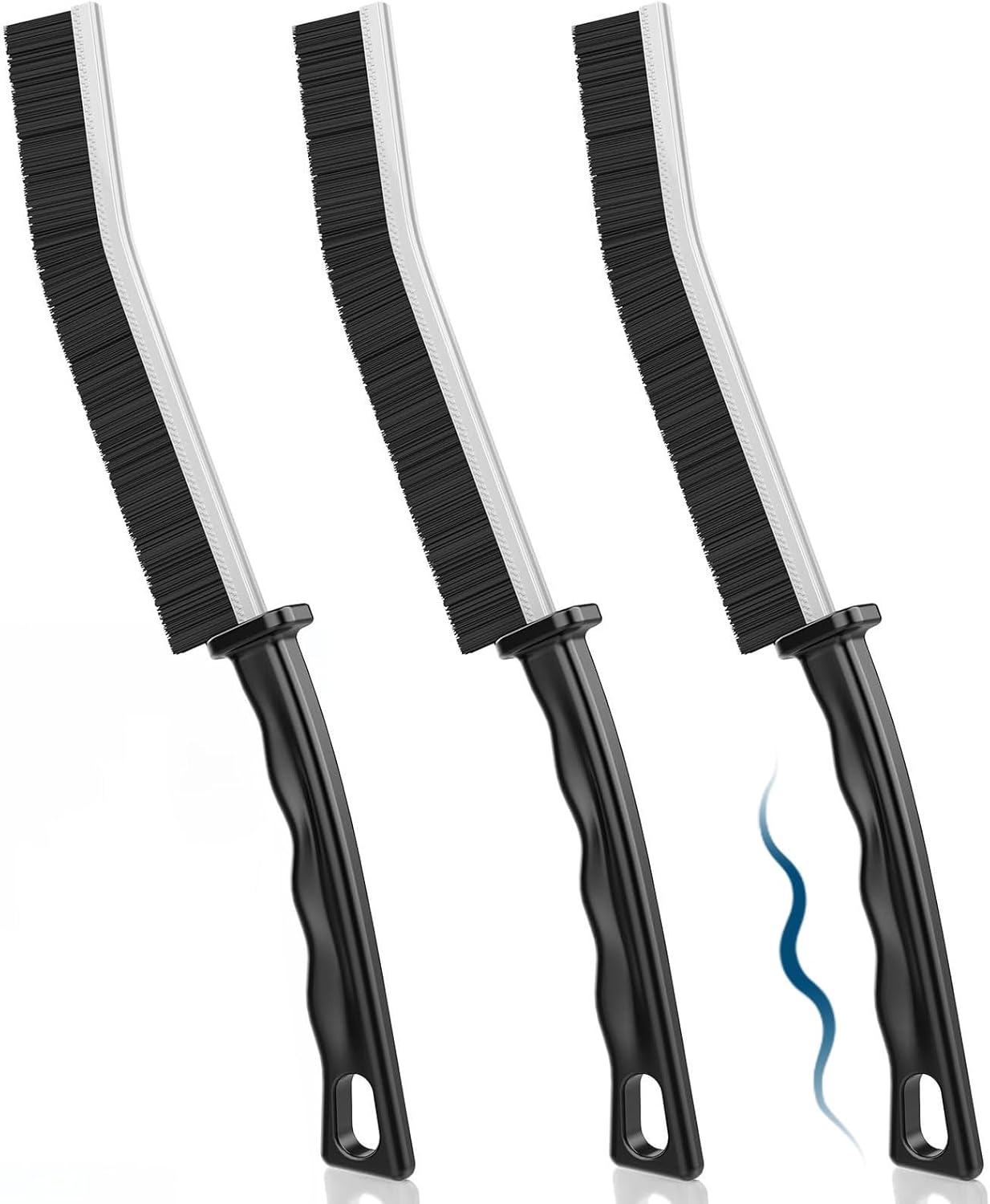 BUERWAY 3 Pcs Gap Cleaning Brush Tool Set