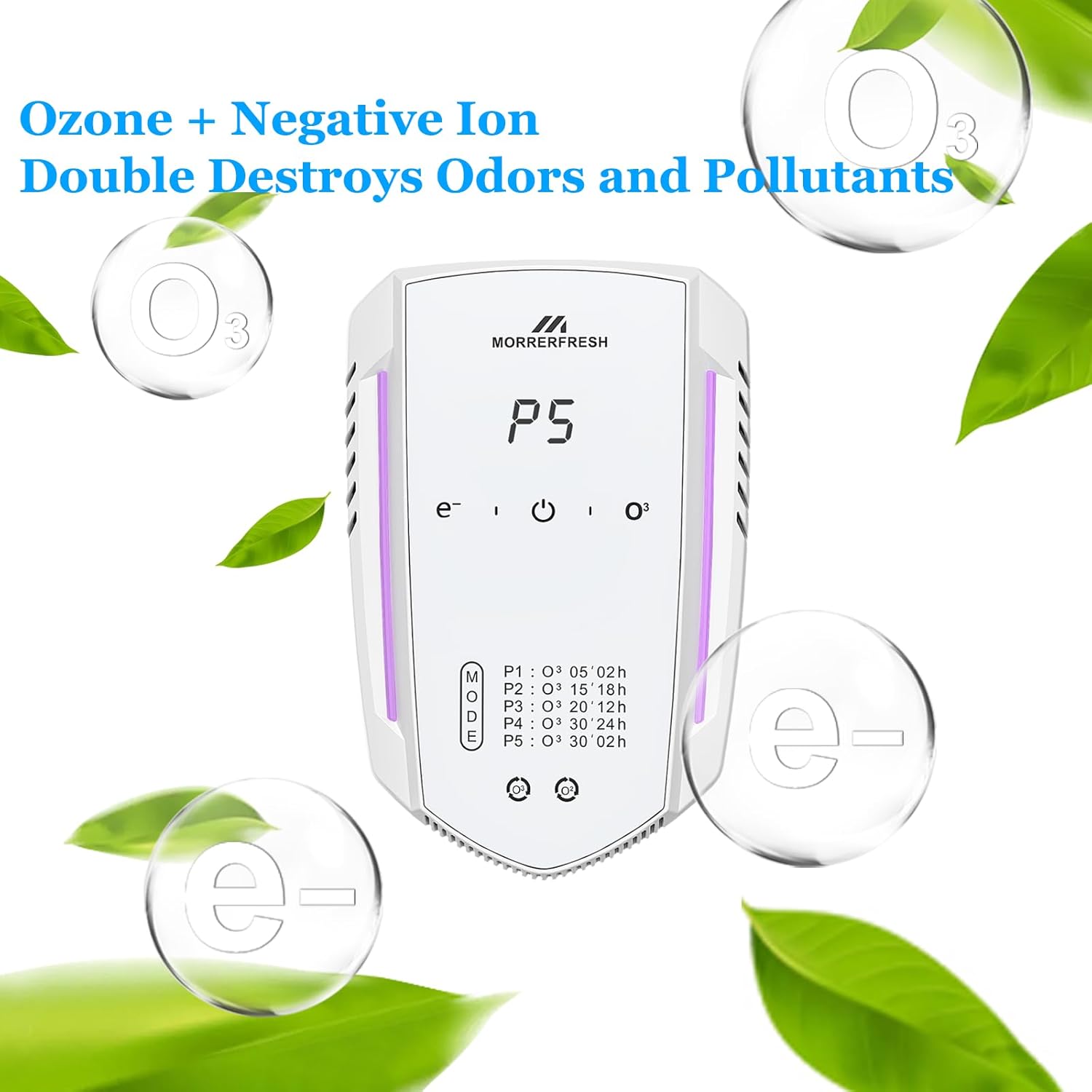 Morrerfresh Ozone Odor Eliminator for Pets Home Air Ionizer