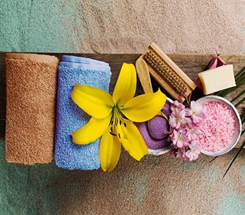 T L Towel and Linen Mart 100 Cotton Wash Cloth Set 24 Pack