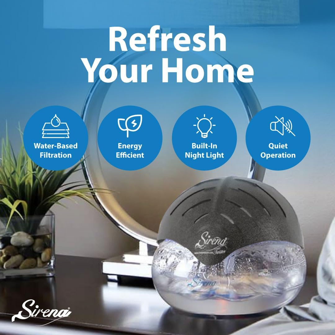 Sirena Twister Air Purifier Black