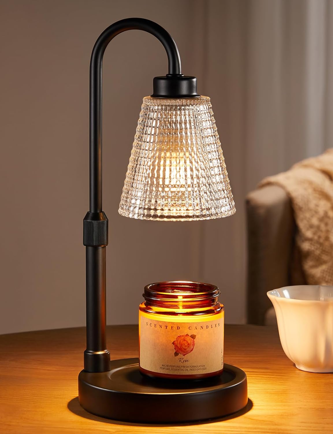 Innqoo Flame-Free Candle Warmer Lamp with Timer