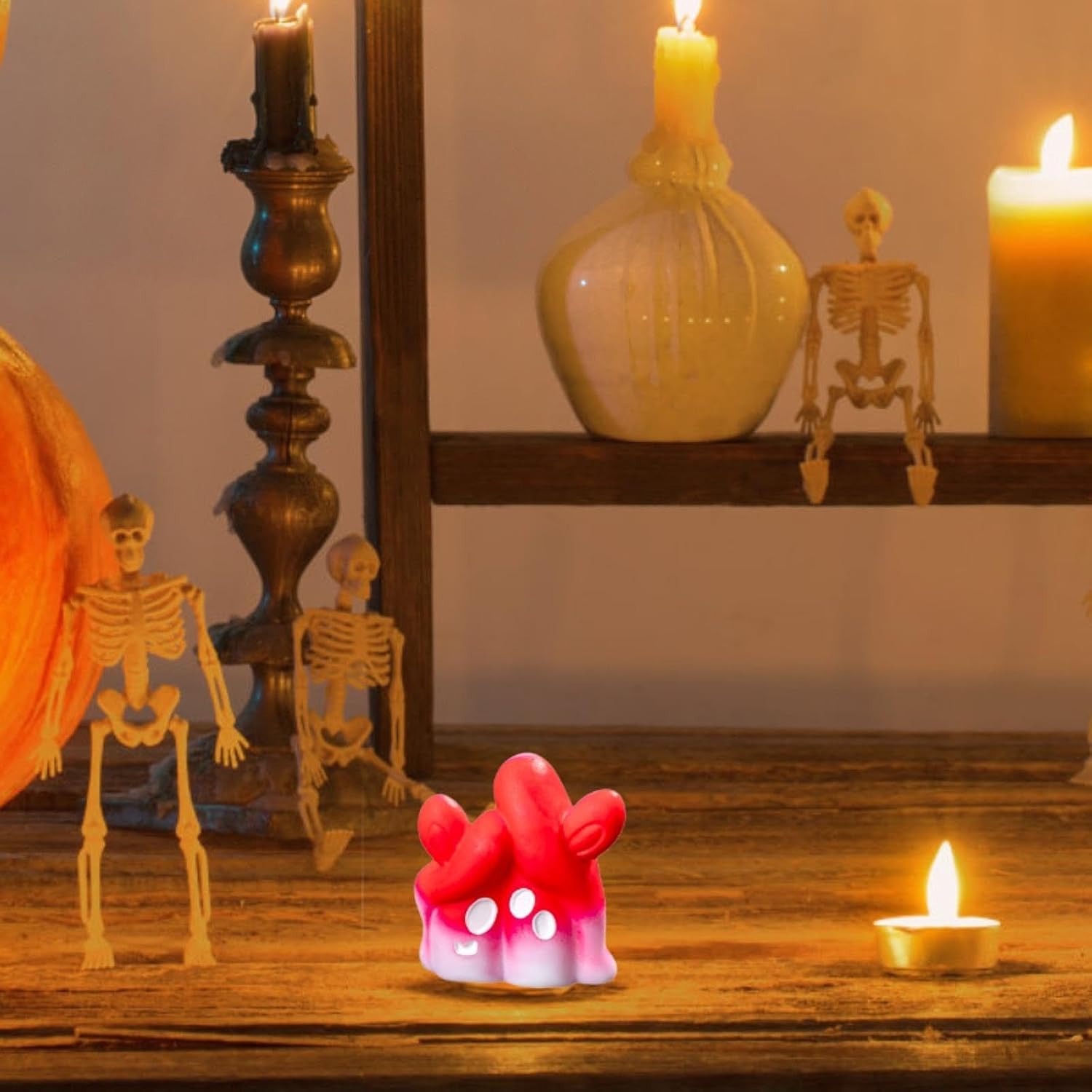 DIY Mini Halloween Figurine Cute Resin Statue Decor