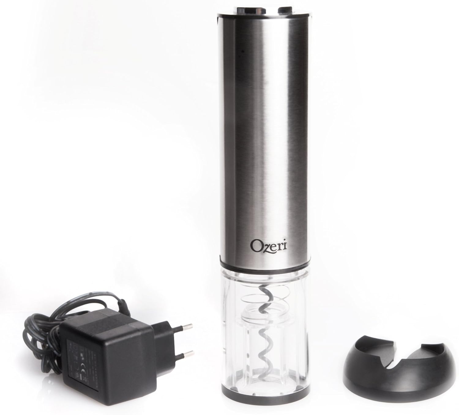 Ozeri Extravo Electric Wine Opener in Stainless Steel