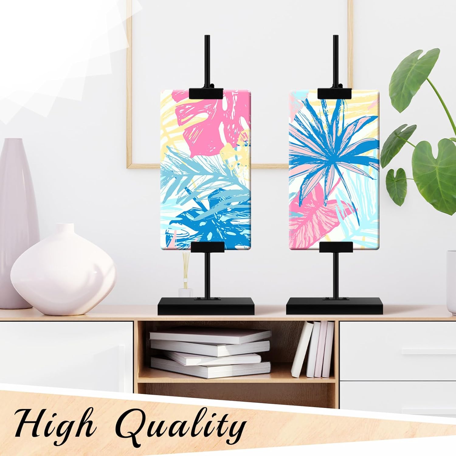 Adjustable Metal Picture Frame Easel Stand for Home Exhibition