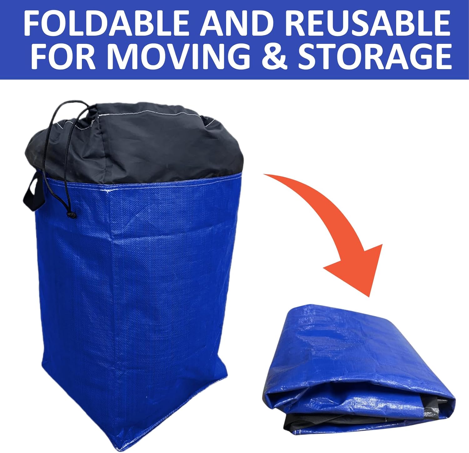 BBJ WRAPS Moving Bags Heavy Duty Extra Large Set of 2