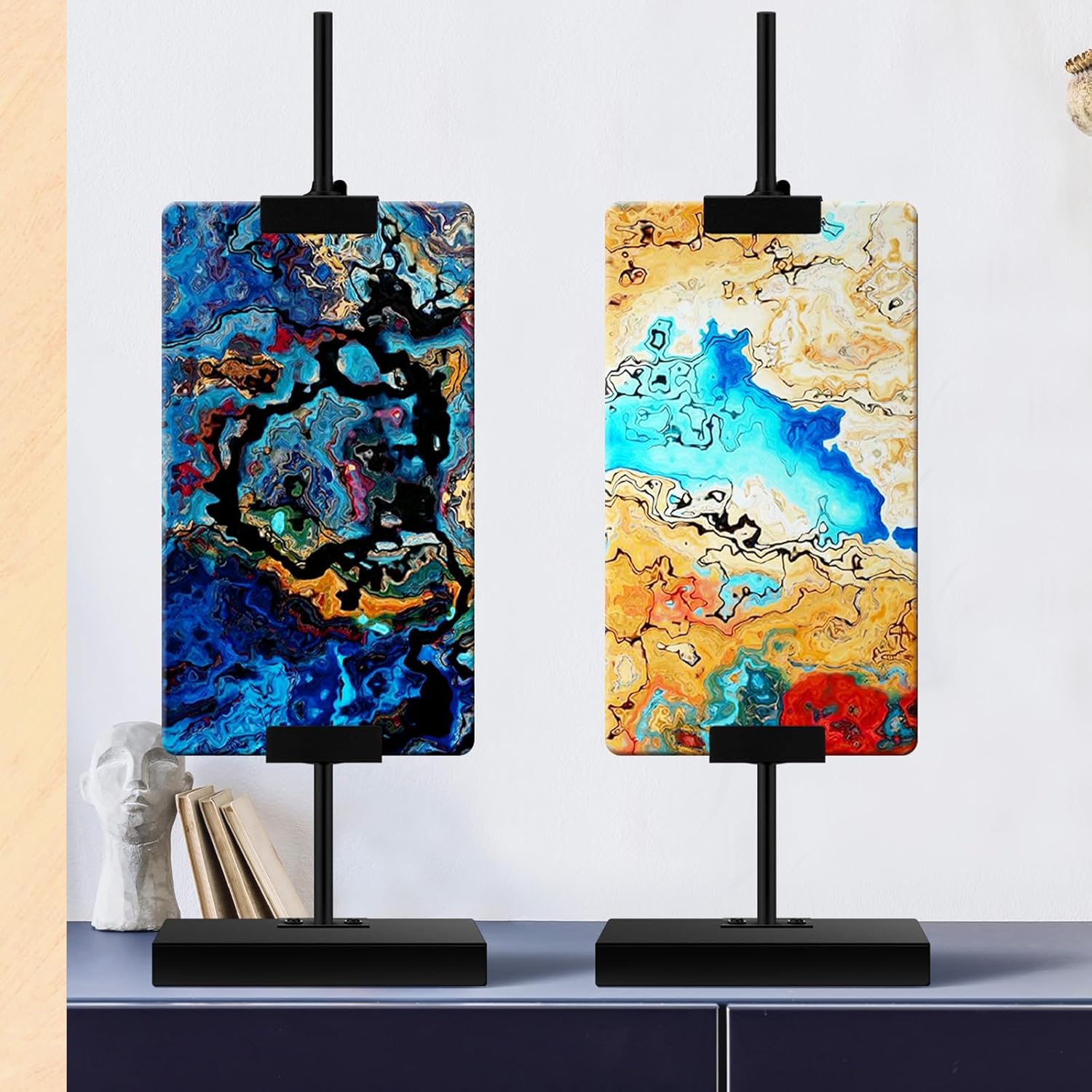 Adjustable Metal Picture Frame Easel Stand for Home Exhibition