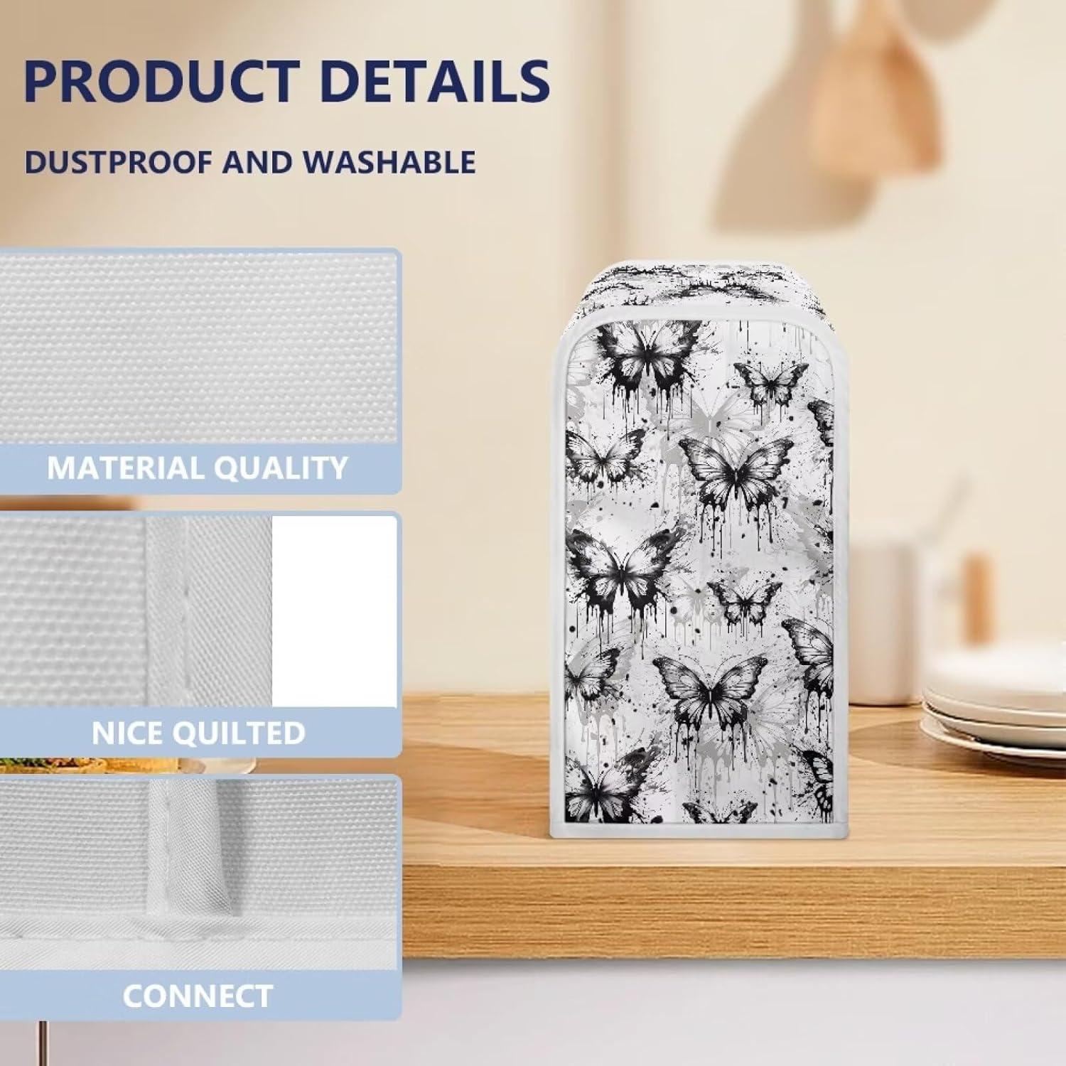 Ink Butterflies Dust Covers for Can Opener
