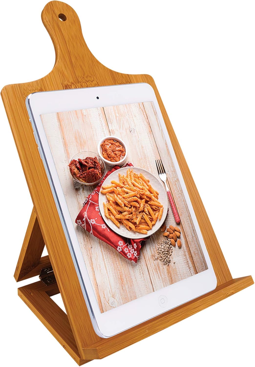 Custom Bamboo Chef Easel for Kitchen Use