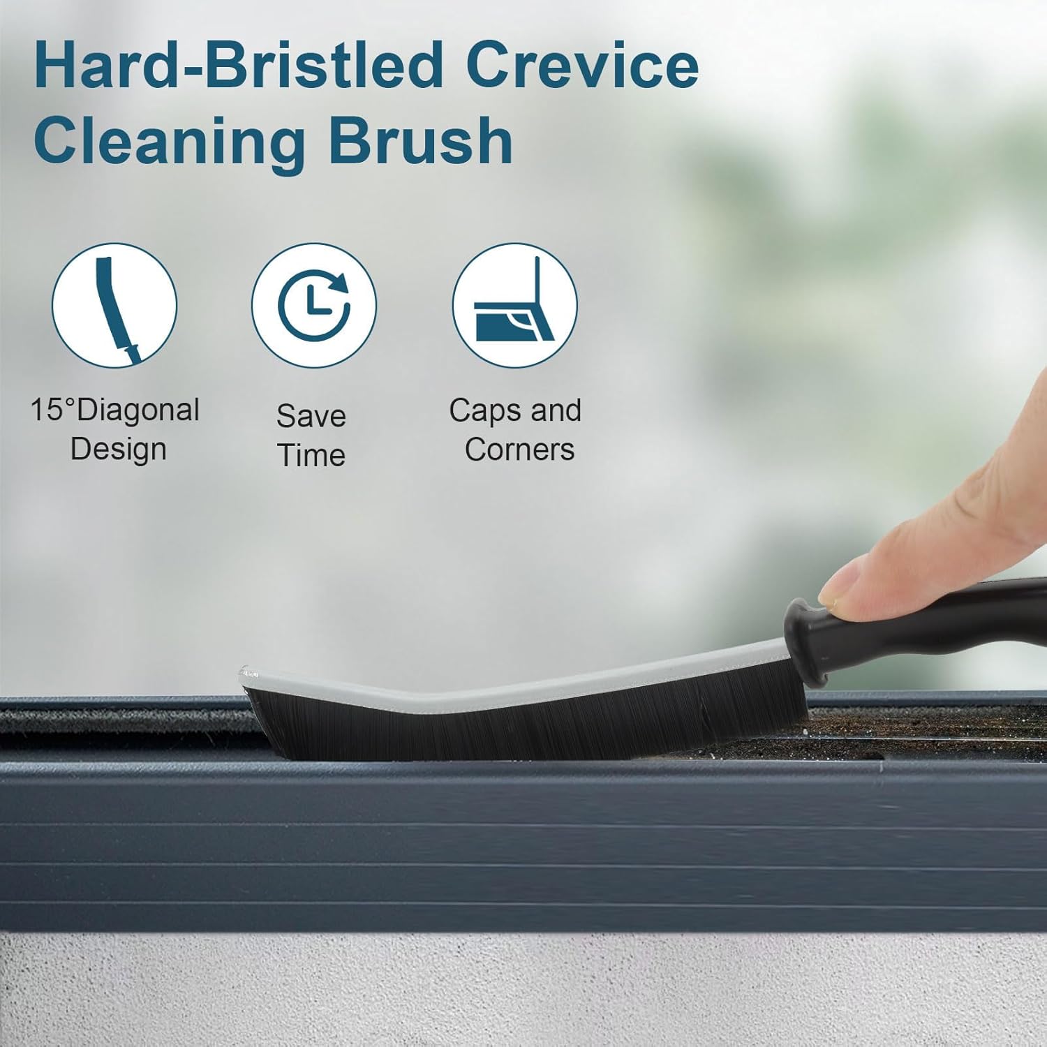 BUERWAY 3 Pcs Gap Cleaning Brush Tool Set