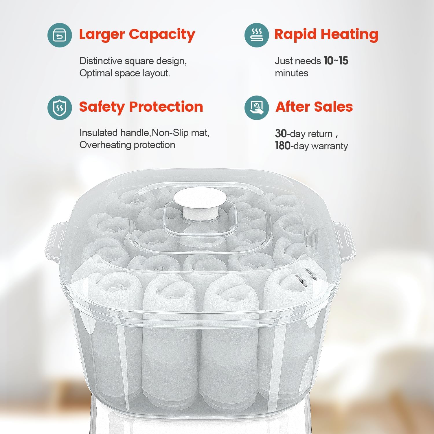 StateRiver Rapid Heating Towel Warmer for Facials