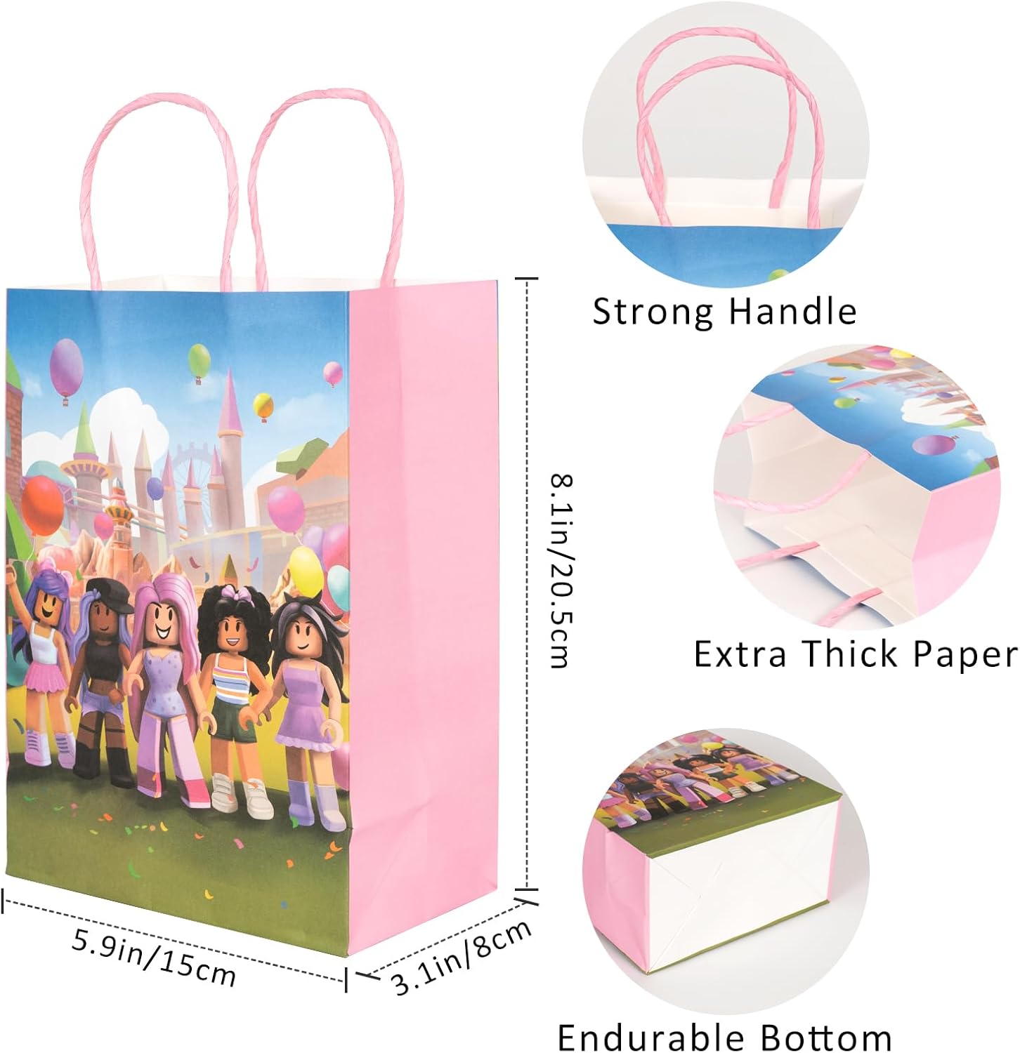 Kauai Sun 16PCS Game Theme Party Bags