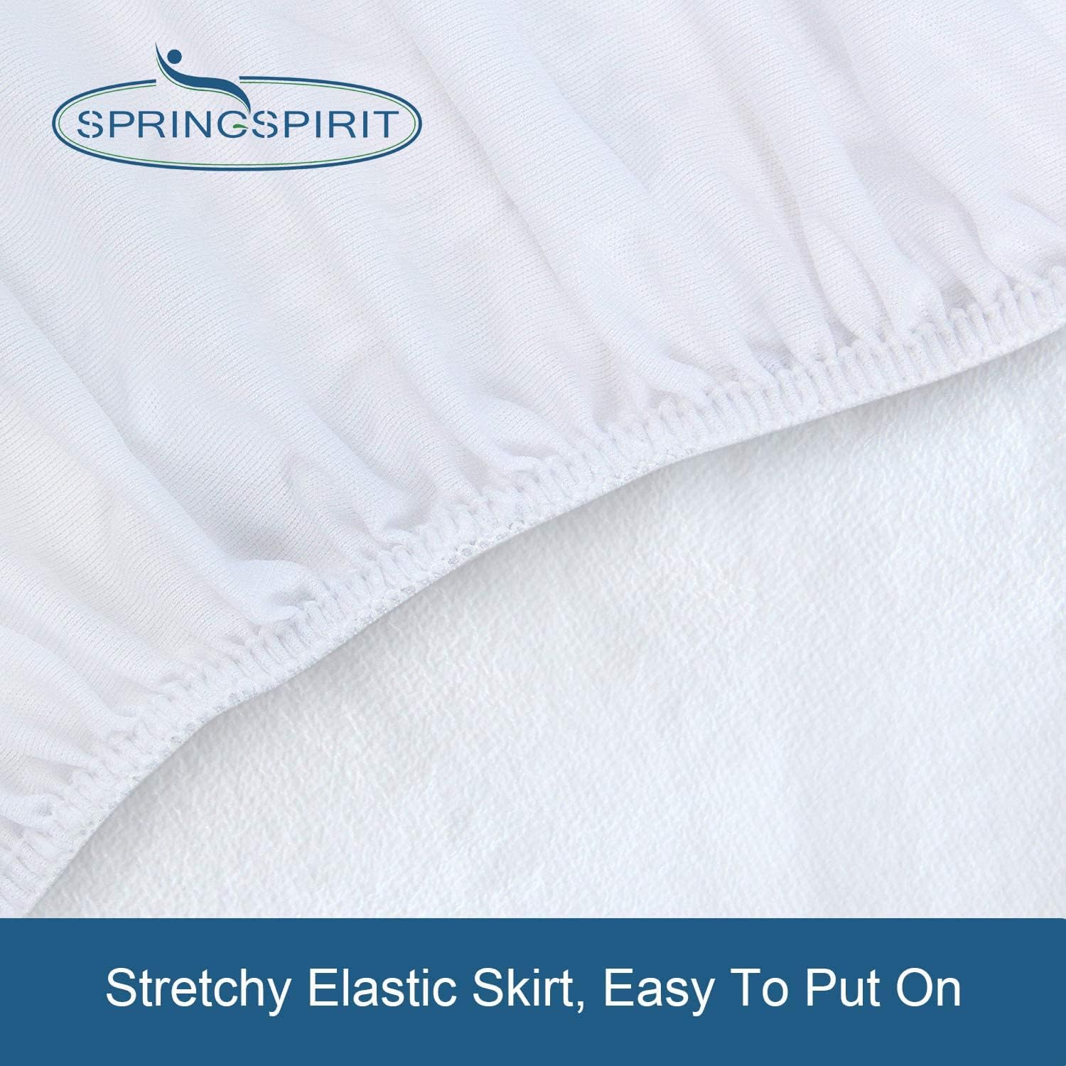 Full Size Mattress Protector Waterproof and Breathable Terry Soft Cover