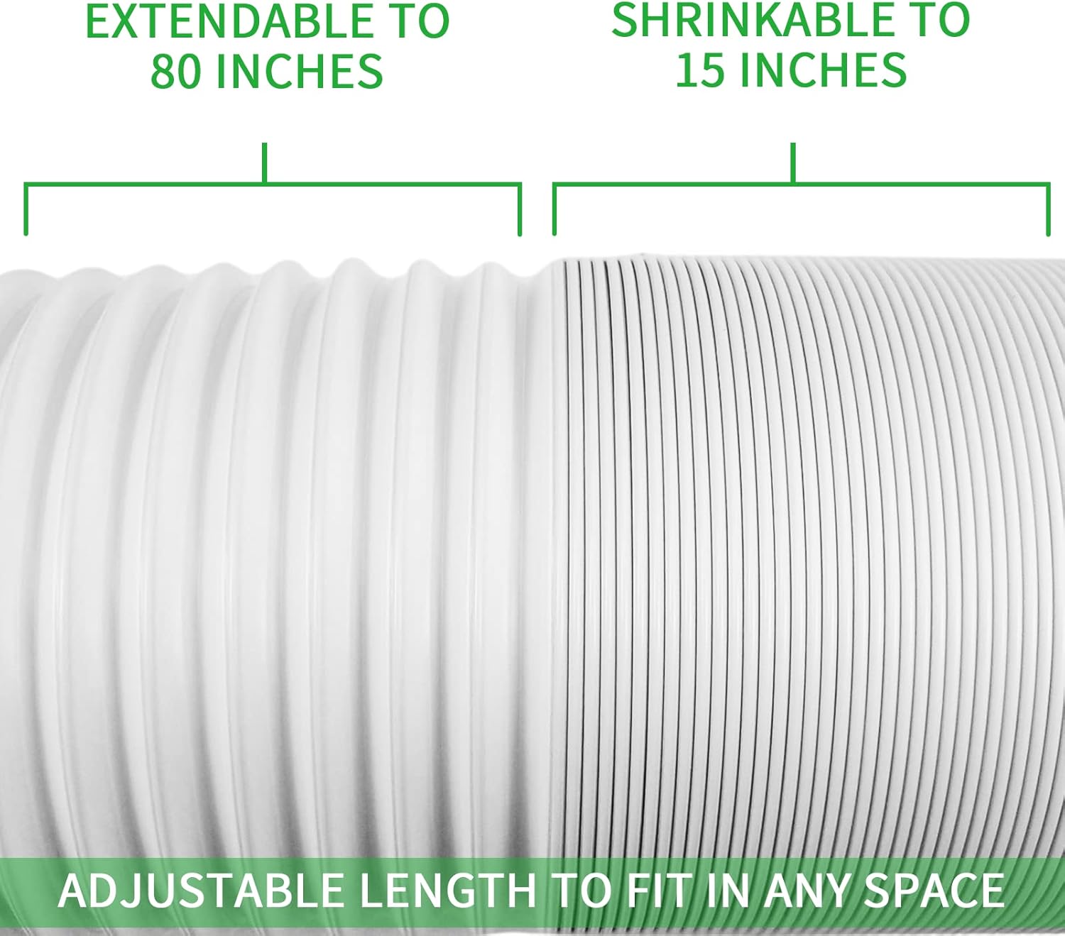 Foozet 59 Inch AC Hose with Anti-Clockwise Thread