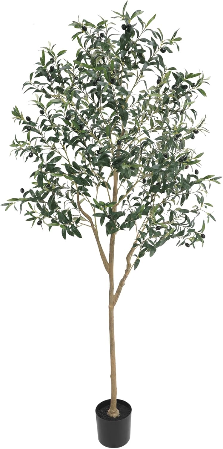 6FT Artificial Olive Tree for Living Room Decor
