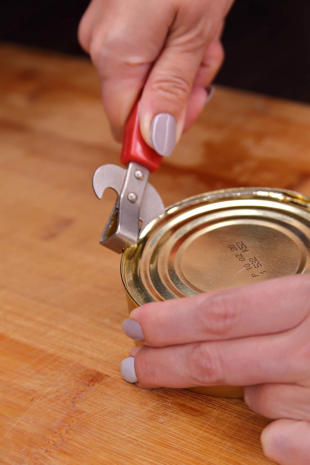 Manual Can Opener 2-in-1 Can and Bottle Opener for Camping
