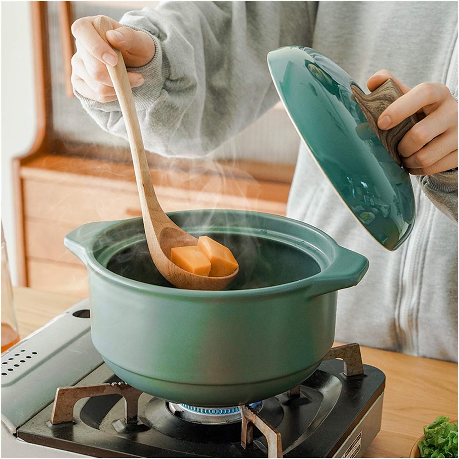 SISWIM Soup Pot Stockpot with Lid 25L